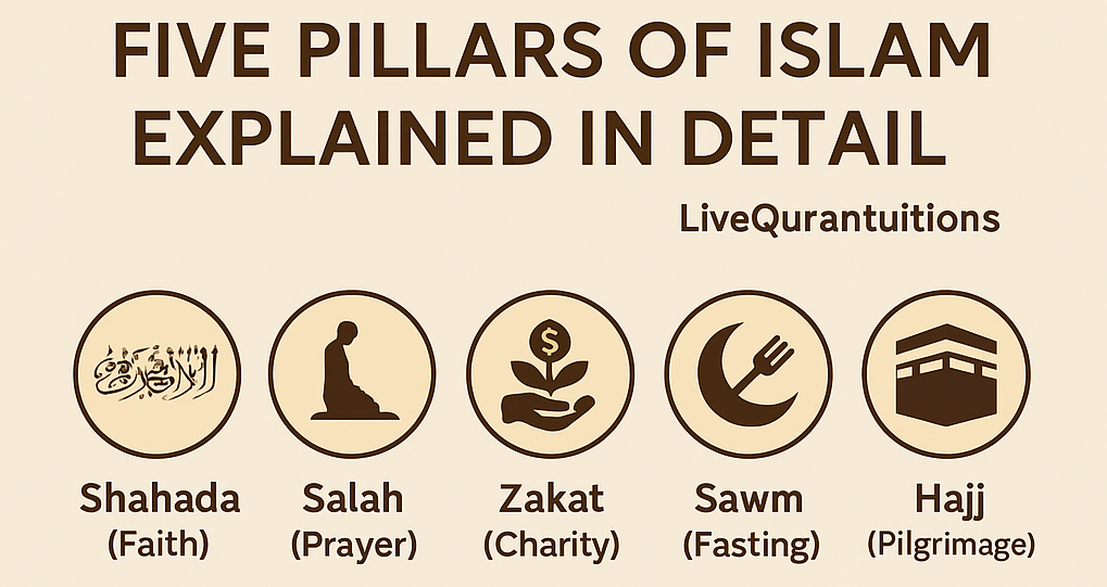 5 Pillars of islam explain in details
