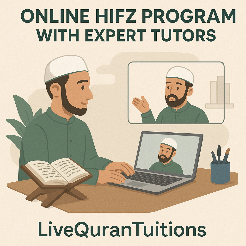 Online Hifz program with expert tutors