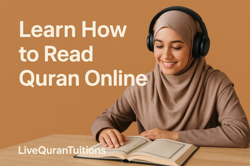 Learn How to Read Quran online