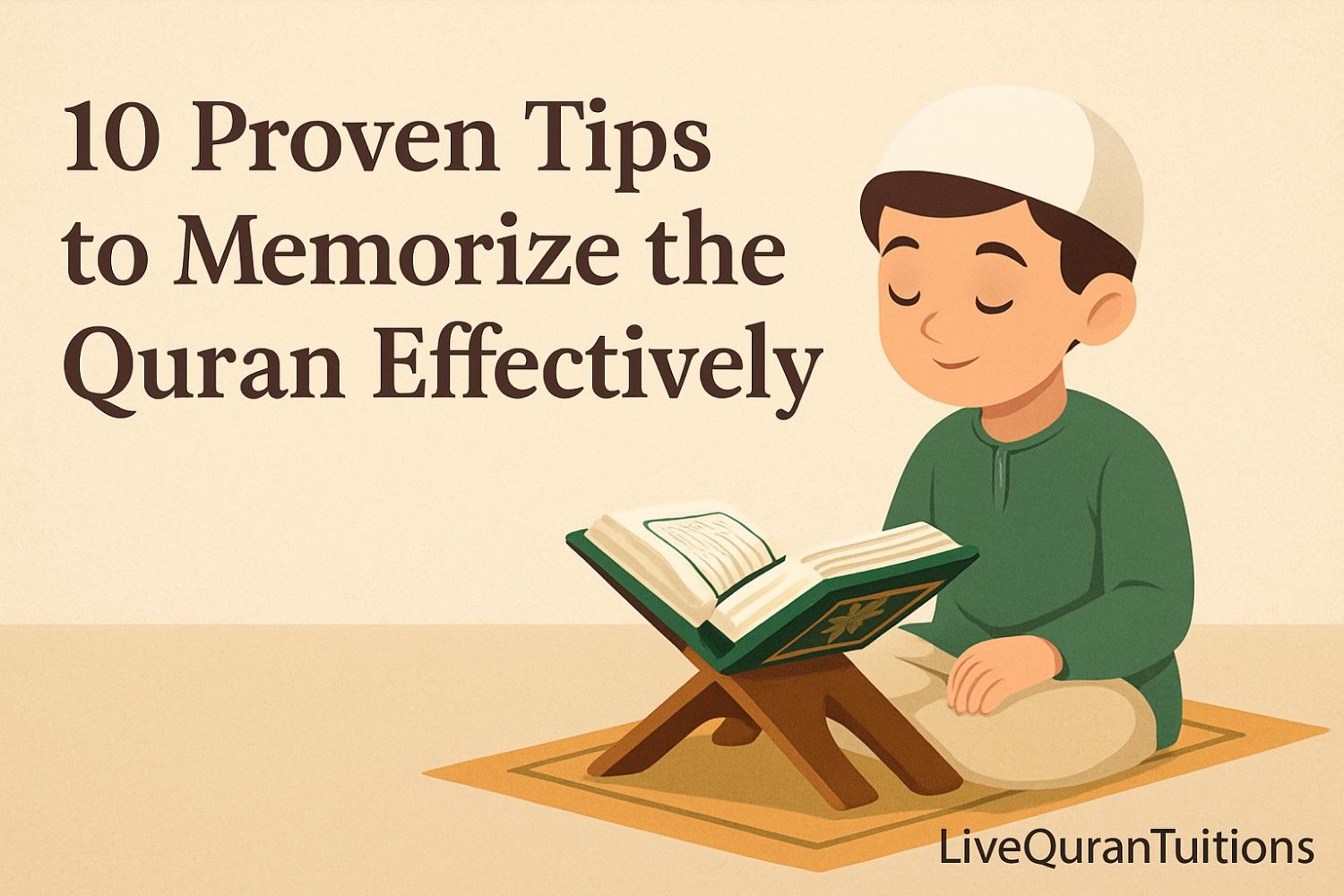 10 Proven ways to Memorize Quran Effectively – A Guide for All Ages