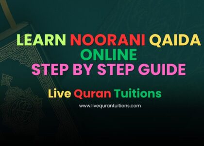 Learn Noorani Qaida Online Noorani Qaida Course