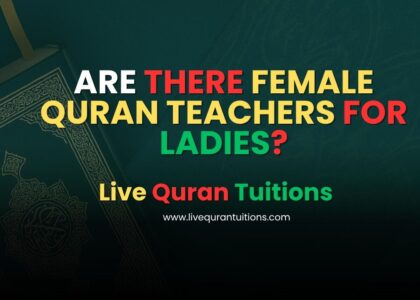 Female Quran teachers for ladies