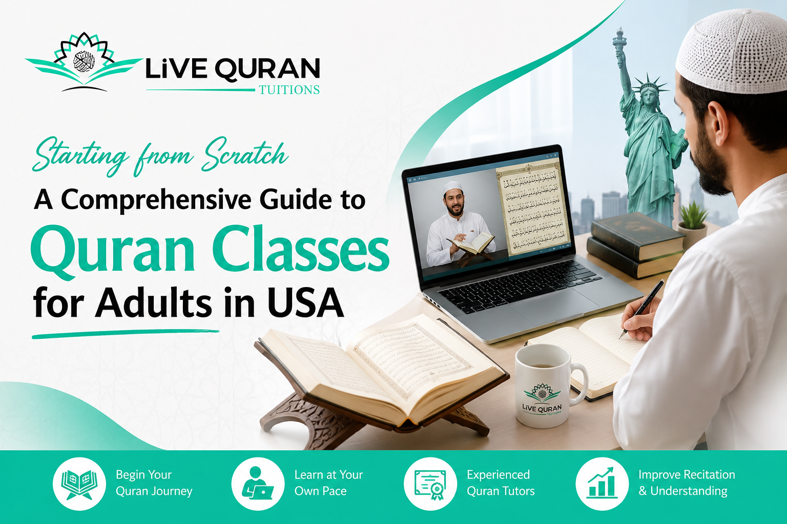 Starting from Scratch A Comprehensive Guide to Quran Classes for Adults in USA